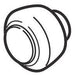 Brizo Rook RP81045GL Finial