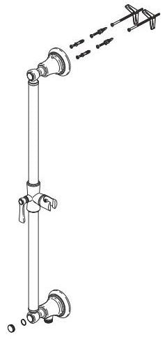 Brizo Rook RP81155RB Slidebar Assembly