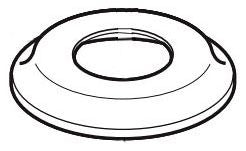 Brizo Rook RP81185GL Handle Escutcheon