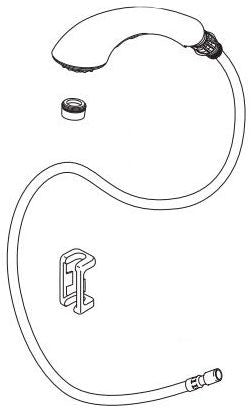 Delta Pixa RP81304SS Wand w/ Hose - Pull-Out
