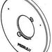 Peerless Xander RP82103BL Escutcheon