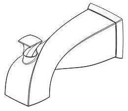 Delta Everly RP84371 Tubspout