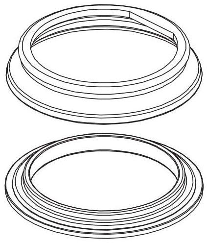 Delta Valdosta:RP84380PN Flange And Gasket