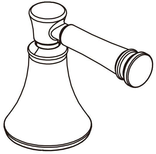 Delta Valdosta:RP84382 Handle Assembly