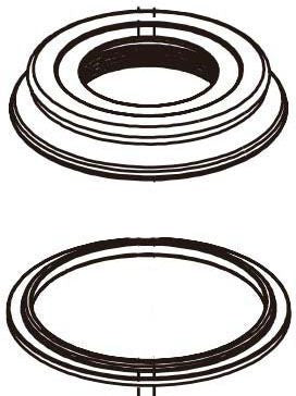 Delta Valdosta RP84386SP Handle Base & Gasket