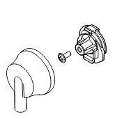 Delta Trinsic RP84968 Temperature Knob & Cover - T17T Integrated Diverter