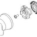 Delta RP84978BL Temperature Knob & Cover - T17 Integrated Diverter