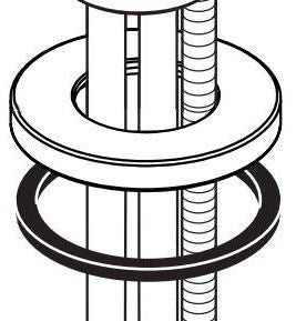 Brizo Litze RP90023SL Escutcheon with Gasket - Lavatory