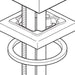 Delta Ara RP90060SS Handle Base, Spout & Gasket - 1H