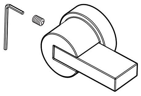 Brizo Litze: Pressure Balance Valve Trim Handle - Lever