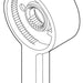 Delta Pivotal RP91911BL Volume Control Handle - T17 Series