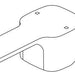 Delta RP92090BL Handle, Set Screw, Button, and Hex Wrench