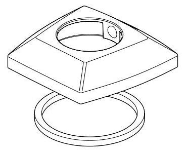 Brizo RP92220BL Spout Base and Gasket