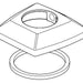 Brizo RP92220PC Spout Base and Gasket