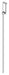 Brizo Vettis RP92354BL Finial and Lift Rod
