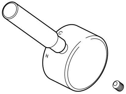 Delta Trask RP92381BL Single Metal Lever Handle Kit