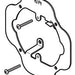 Brizo Vettis RP92474 Shower Trim Mounting Hardware