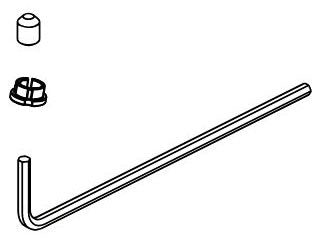 Delta Trinsic RP92502SS Set Screw, Button, Wrench