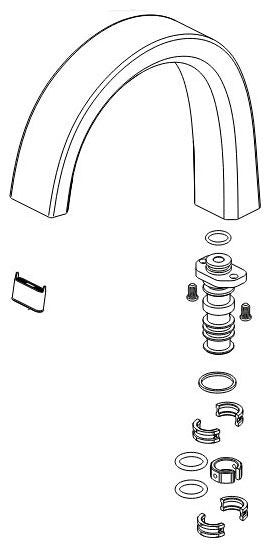Delta Pivotal RP92588 Spout Assembly