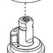 Delta Corin RP93525 Stem Unit Assembly, Seats and Springs, and Bonnet Nut