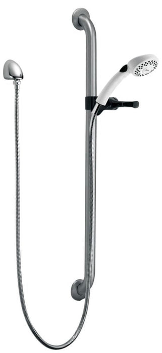 Commercial HDF RPW336HDF Single Function Hand Shower with Grab Bar and Elbow