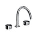 ROHL EC08D3 Eclissi Widespread Lavatory Faucet With C-Spout