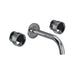 ROHL EC08W3 Eclissi Wall Mount Lavatory Faucet With C-Spout