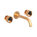 ROHL EC08W3 Eclissi Wall Mount Lavatory Faucet With C-Spout
