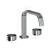 ROHL EC09D3 Eclissi Widespread Lavatory Faucet With U-Spout