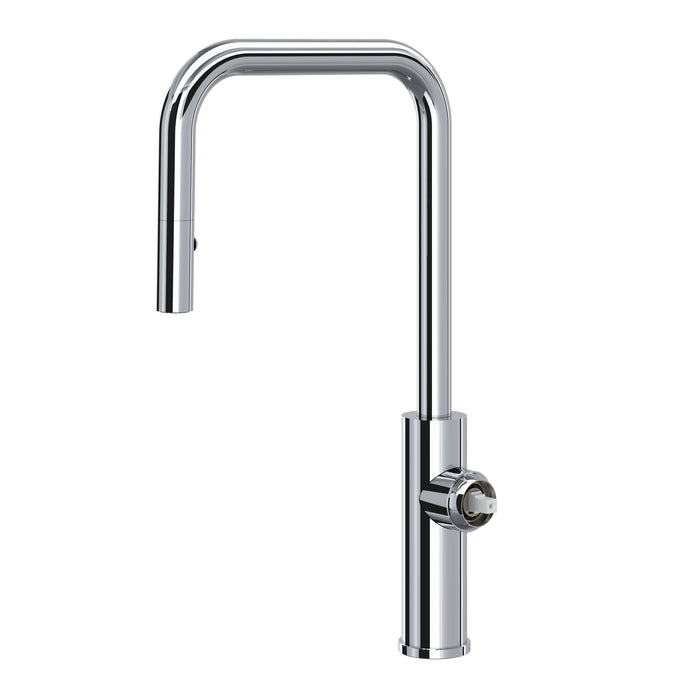 ROHL EC56D1 Eclissi Pull-Down Kitchen Faucet with U-Spout - Less Handle