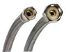 Fluidmaster B8F16 16" Braided Faucet Connector (3/8" Female Compression x 3/8"OD Copper Compression)