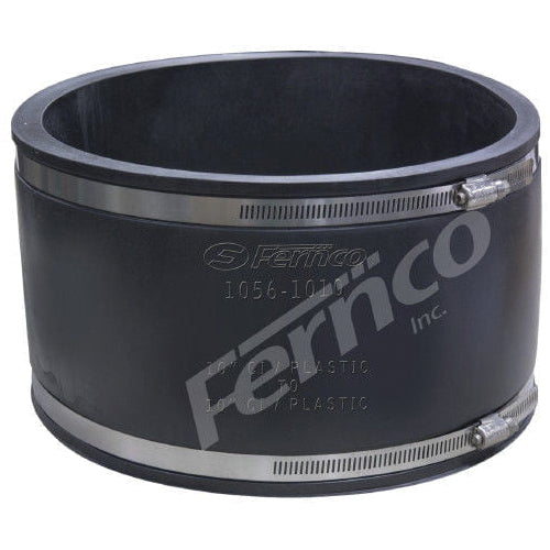 Fernco 1056-1010 10" (Cast Iron / PVC) x 10" (Cast Iron / PVC) Flexible Coupling