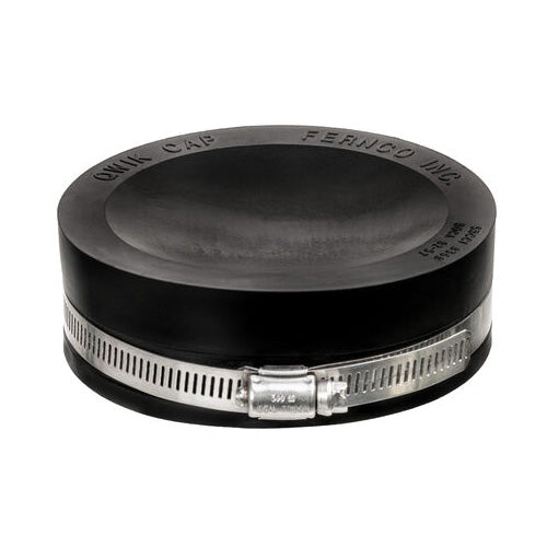 Fernco QC-101 1-1/2" (Cast Iron / PVC / Steel / Copper) Qwik Cap