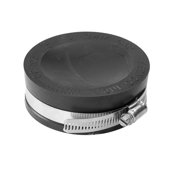 Fernco QC-103 3" (Cast Iron / PVC / Steel / Copper) Qwik Cap