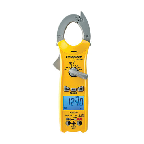 FieldPiece SC260 400A Clamp Meter Compact