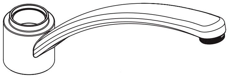 Moen 100254 Spout kit