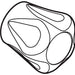 Moen 100617 Hdl, Insrt, H&C, Sk