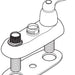 Moen 100625 Escutcheon
