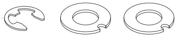 Moen 101039 Hardware kit