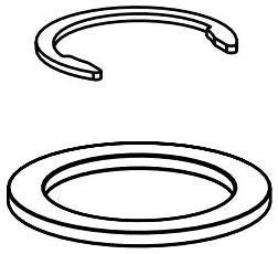 Moen 103744 Escutcheon Clip & Washer