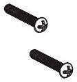 Moen 104247 Escutcheon screws