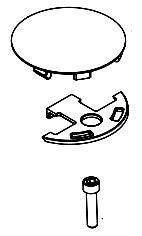 Moen 115023 Handle cap kit