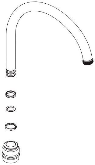 Moen 115043 Spout kit