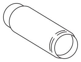 Moen 13774 Wall tube