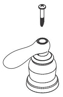 Moen Caldwell 144451 Lever handle mechanism kit