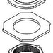 Moen 161757 Cartridge nut