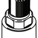 Moen 179832 Handle adapter kit