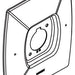 Moen 179836 Escutcheon & gasket kit