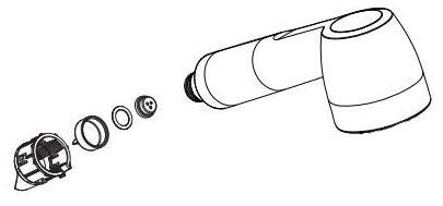 Moen 183297 Wand Kit