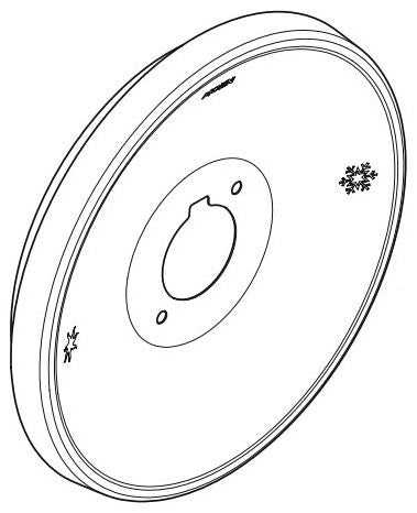 Moen 190444 Escutcheon